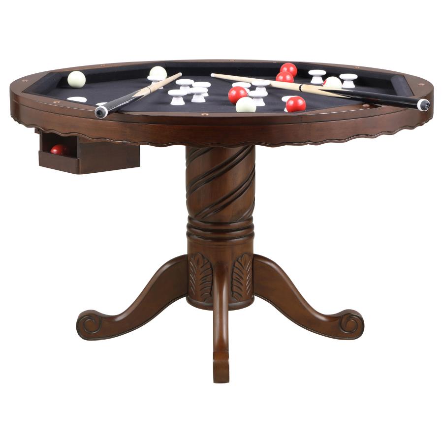 Tobacco 5-Piece Convertible Game & Dining Set